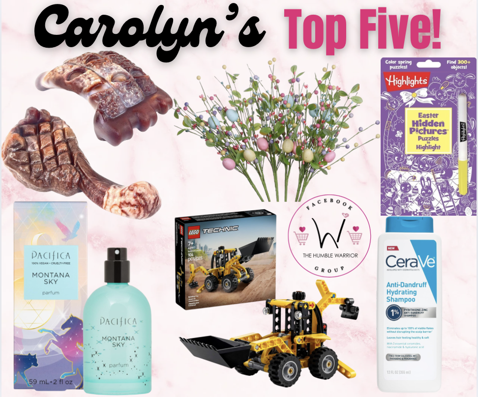 Carolyn’s Top Five!